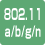 802.11　a/b/g/n