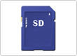 SDメモリカード（2GB,4GB,8GB,16GB）